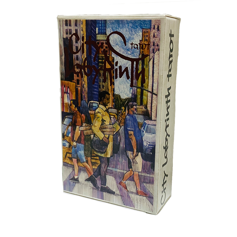 ไพ่ทาโรต์ซิตี้แลบิรินธ์ 78 ใบ  - Tarot Cards Deck With Guidebook บทวิจารณ์และราคา