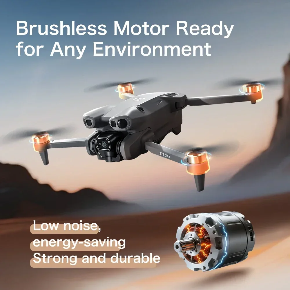 GT50 โดรนบังคับวิทยุแบบควอดคอป - Fpv Brushless Rc Drone 4K บทวิจารณ์และราคา