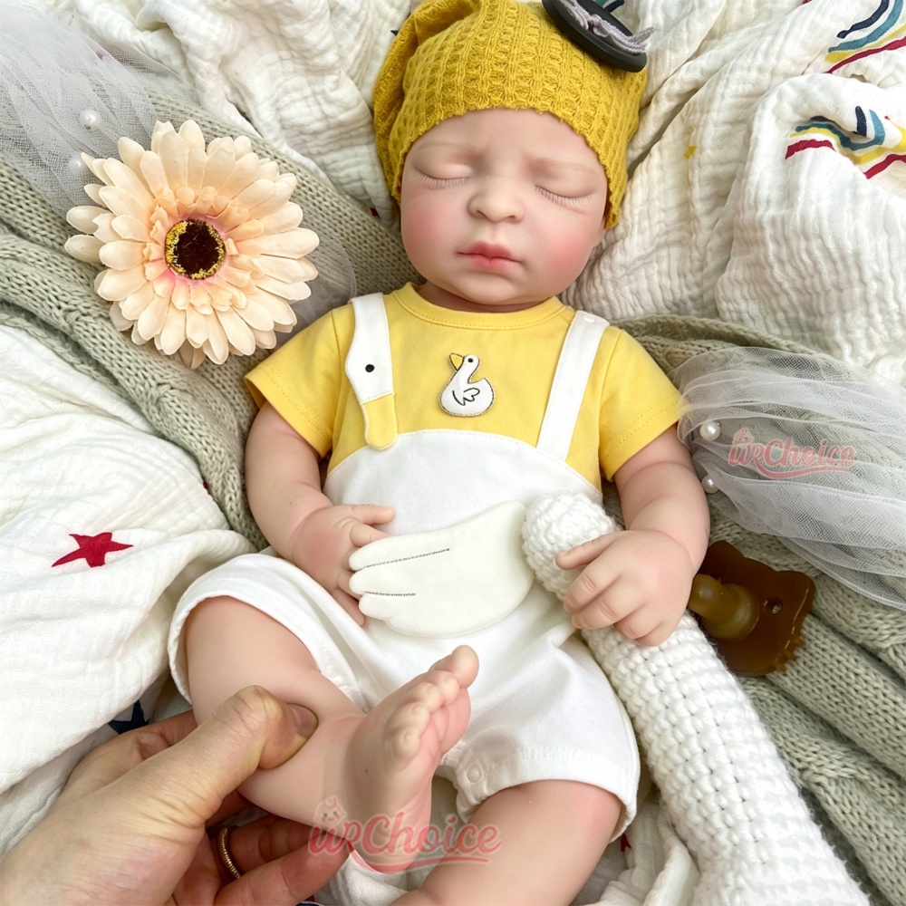 ตุ๊กตาซิลิโคนรีบอร์นขนาด 17 นิ - Reborn Baby Doll Silicone Realistic บทวิจารณ์และราคา