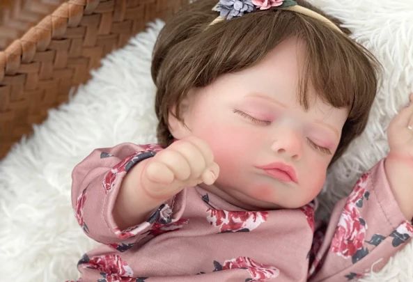 ตุ๊กตาทารกแรกเกิดซิลิโคนไวนิลข - Reborn Baby Doll Silicone Realistic บทวิจารณ์และราคา